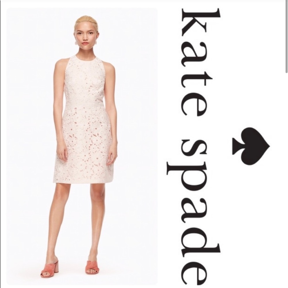 Kate spade floral a line dress